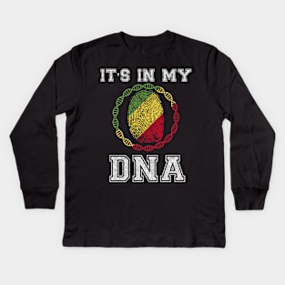 Republic Of The Congo  It's In My DNA - Gift for Congon From Republic Of The Congo Kids Long Sleeve T-Shirt